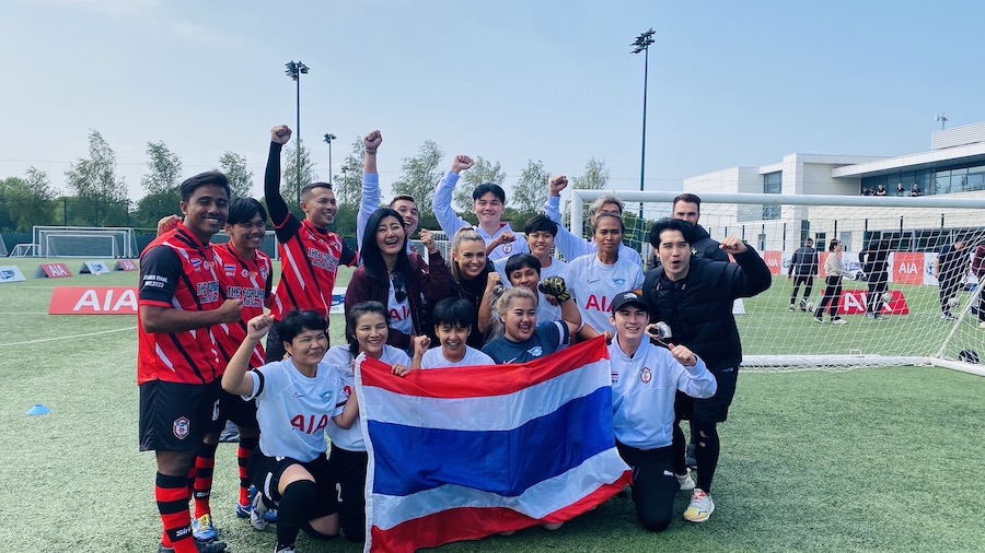 เอไอเอ ฉลองชัย ทีมฟุตบอลไทย คว้าแชมป์ AIA Championship 2023 ​